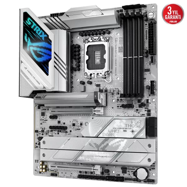Asus ROG Strix Z890-A Gaming WIFI 8600mhz(OC) RGB M.2 1851p ATX Anakart