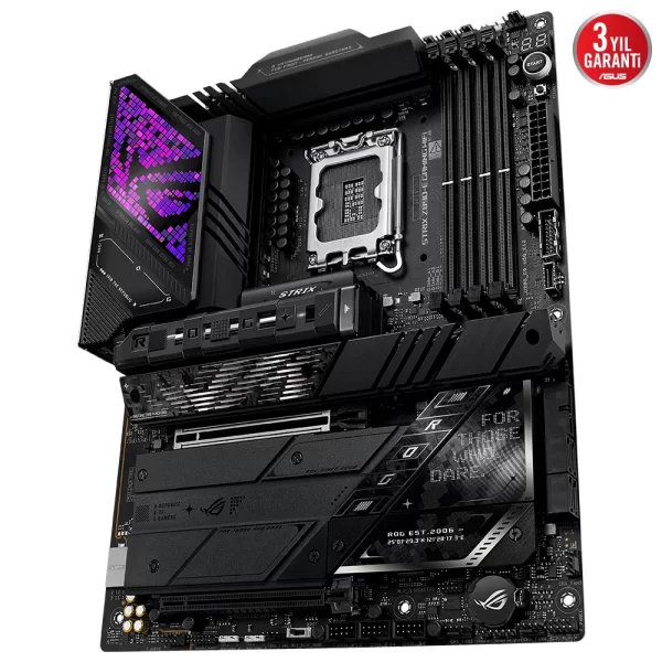 Asus ROG Strix Z890-E Gaming WIFI 8800mhz(OC) RGB M.2 1851p ATX Anakart