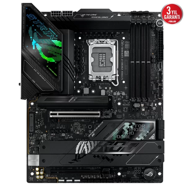 Asus ROG Strix Z890-F Gaming WIFI DDR5 8600mhz (OC) RGB M.2 1851p ATX Anakart