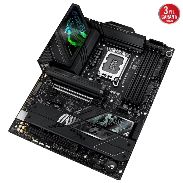 Asus ROG Strix Z890-F Gaming WIFI DDR5 8600mhz (OC) RGB M.2 1851p ATX Anakart