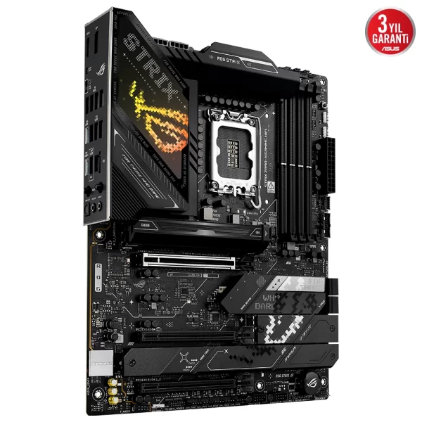 Asus ROG Strix Z890-H Gaming Wi-Fi 9066MHz (OC) M.2 1851p ATX Anakart