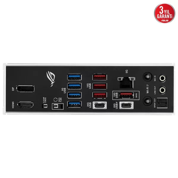 Asus ROG Strix Z890-H Gaming Wi-Fi 9066MHz (OC) M.2 1851p ATX Anakart