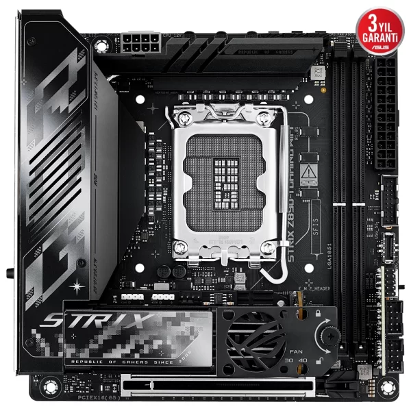 Asus ROG Strix Z890-I Gaming WIFI 8800mhz(OC) RGB M.2 1851p Mini-ITX Anakart