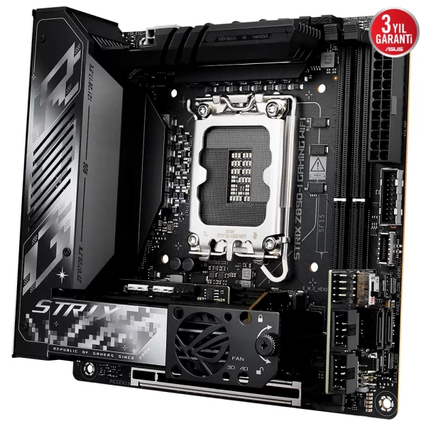 Asus ROG Strix Z890-I Gaming WIFI 8800mhz(OC) RGB M.2 1851p Mini-ITX Anakart