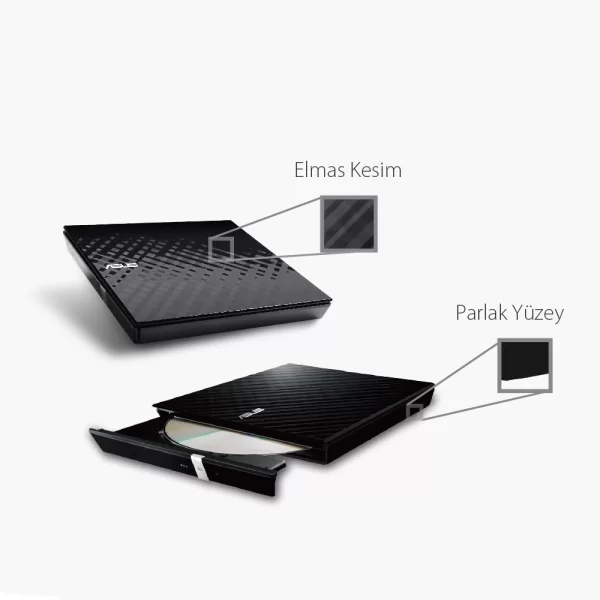 Asus SDRW-08D2S-U Lite USB 2.0 Siyah Optik Okuyucu