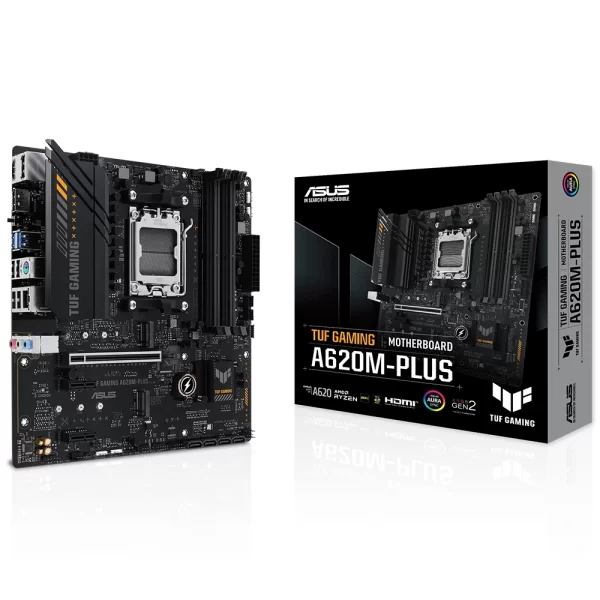 Asus TUF Gaming A520M-PLUS WIFI DDR4 4800MHz (OC) RGB M.2 AM4 mATX Anakart