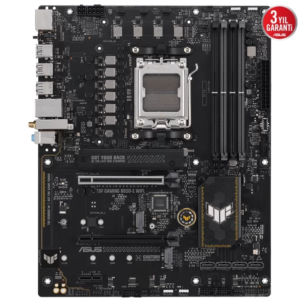Asus TUF Gaming B650-E WIFI DDR5 8000MHz (OC) M.2 AM5 ATX Anakart