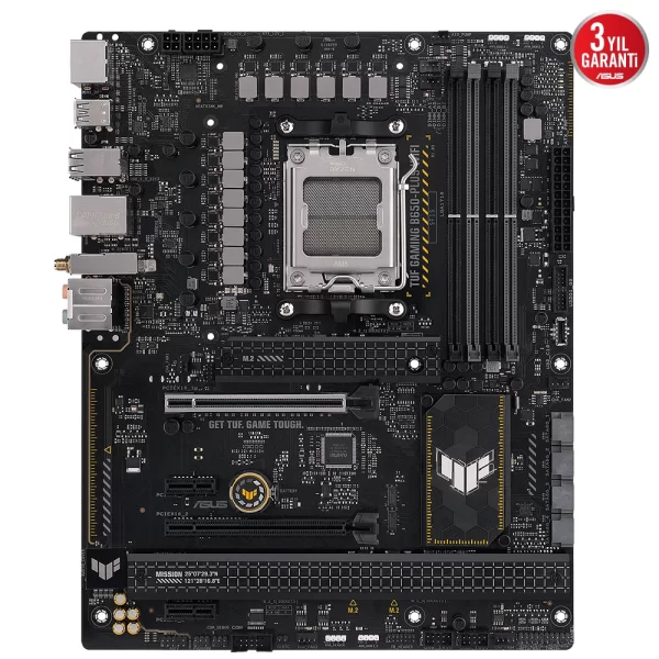 Asus TUF Gaming B650-PLUS WIFI DDR5 6400MHz (OC) RGB M.2 AM5 ATX Anakart
