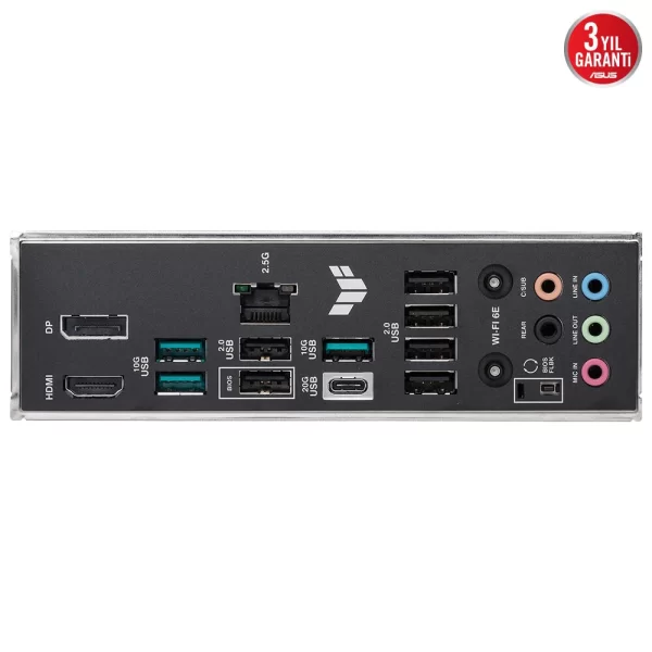 Asus TUF Gaming B650E-PLUS WIFI DDR5 8000MHz (OC) M.2 AM5 ATX Anakart