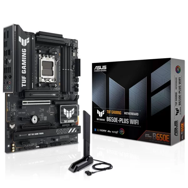 Asus TUF Gaming B650E-PLUS WIFI DDR5 8000MHz (OC) M.2 AM5 ATX Anakart