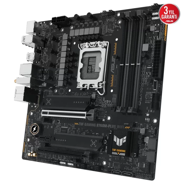Asus TUF Gaming B760-PLUS WIFI DDR4 5333MHz (OC) RGB M.2 1700p ATX Anakart