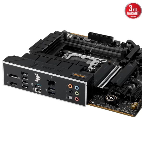 Asus TUF Gaming B760M-PLUS II DDR5 7800MHz (OC) RGB M.2 1700p mATX Anakart
