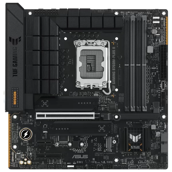 Asus TUF Gaming B760M-PLUS II DDR5 7800MHz (OC) RGB M.2 1700p mATX Anakart
