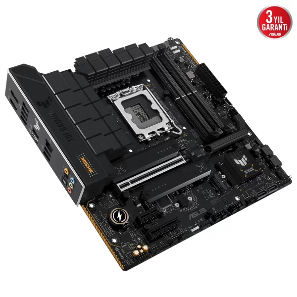 Asus TUF Gaming B760M-PLUS II DDR5 7800MHz (OC) RGB M.2 1700p mATX Anakart