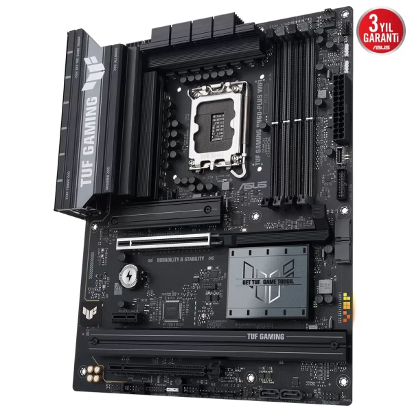 Asus TUF Gaming B860-Plus WIFI DDR5 8666Mhz (OC) M.2 1851p ATX Anakart