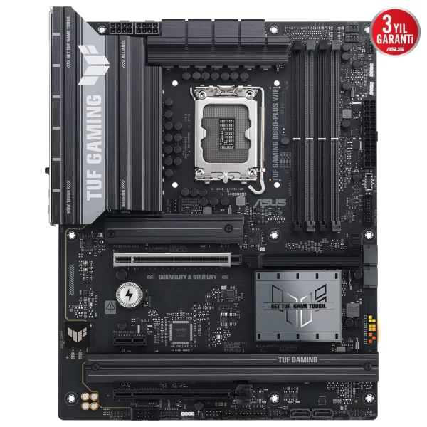Asus TUF Gaming B860-Plus WIFI DDR5 8666Mhz (OC) M.2 1851p ATX Anakart