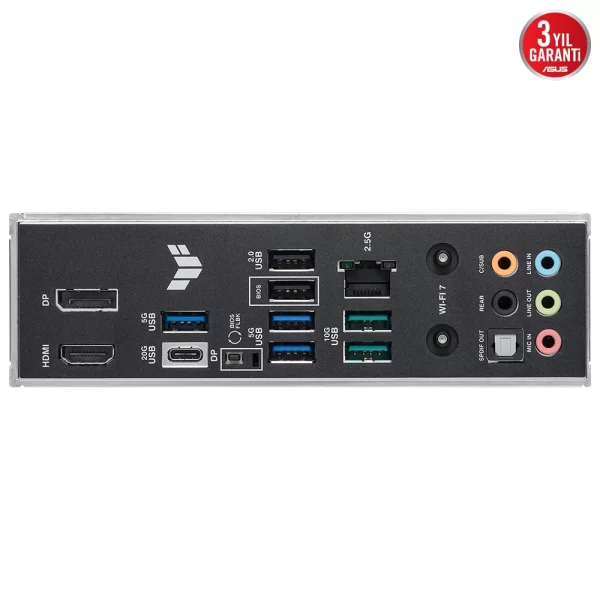 Asus TUF Gaming B860-Plus WIFI DDR5 8666Mhz (OC) M.2 1851p ATX Anakart