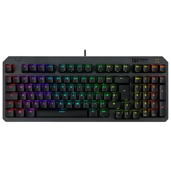 Asus TUF Gaming K3 GEN II Optical Mechanical RGB Blue Switch IP57 Kablolu Gaming Klavye