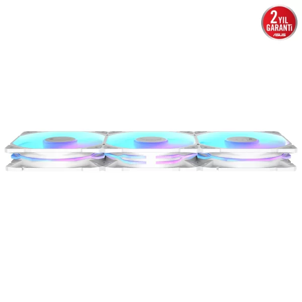 Asus TUF Gaming TR120 ARGB Beyaz 120mm 3lü Set Kasa Fanı