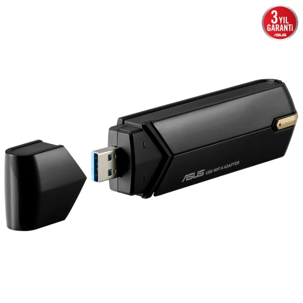 Asus USB-AX56 AX1800 No-Cradel Dual Band WiFi6 Adaptör
