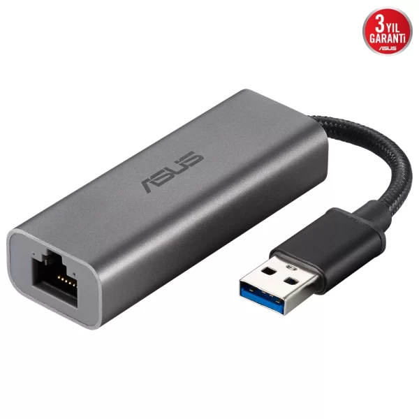 Asus USB-C2500 1000Mbps USB3.2 Ethernet Adaptörü