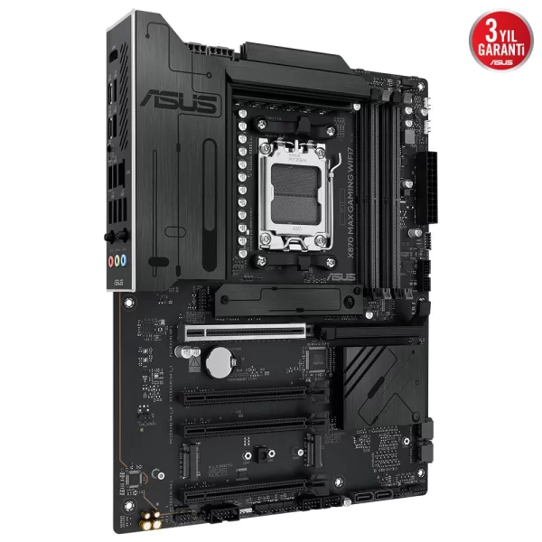 Asus X870 MAX GAMING WIFI7 DDR5 8000MHz (OC) M.2 AM5 ATX Anakart