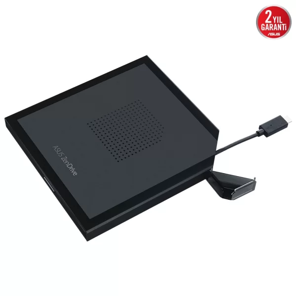 Asus Zendrive SDRW-08V1M-U USB Type-C,M- Disc 8X Siyah Harici İnce DVD Yazıcı