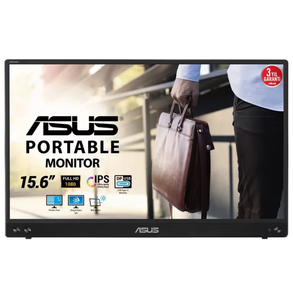 Asus ZenScreen MB16ACV 15.6 FHD 60Hz 5ms IPS Taşınabilir Monitör
