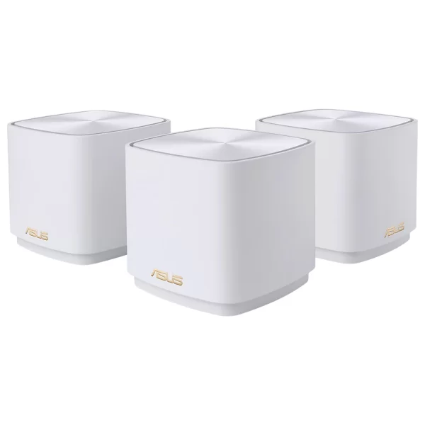 Asus ZenWiFi AX Mini XD4 AX1800 Wi-Fi-6 Beyaz Mesh Sistemi 3lü Set