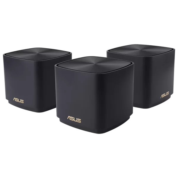 Asus ZenWiFi AX Mini XD4 Wi-Fi-6 Siyah Mesh Sistemi 3lü Set