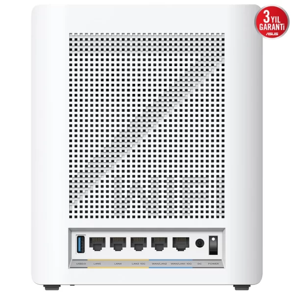 Asus ZenWiFi BQ16 BE25000 Wi-Fi-7 Beyaz Mesh Sistemi