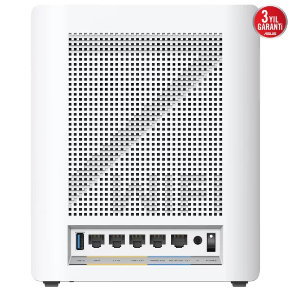 Asus ZenWiFi BQ16 BE25000 Wi-Fi-7 Beyaz Mesh Sistemi 2li Set