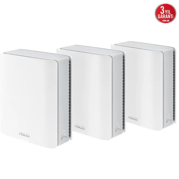 Asus ZenWiFi BT10 BE18000 Wi-Fi 7 Beyaz Mesh Sistemi 3lü Set