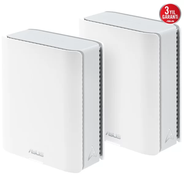 Asus ZenWiFi BT8 BE14000 Home WiFi-7 Beyaz Mesh Sistemi 2li Set