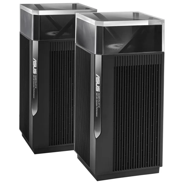 Asus ZenWiFi Pro ET12 AXE11000 Wi-Fi-6E Siyah Mesh Sistemi 2li Set
