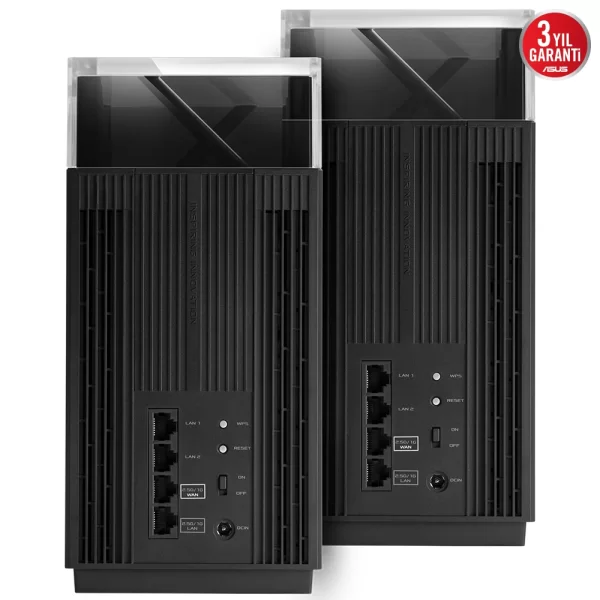 Asus ZenWifi Pro XT12 WiFi 6 Gaming Kablosuz Ağ Dağıtım Mesh Sistemi 2li Set
