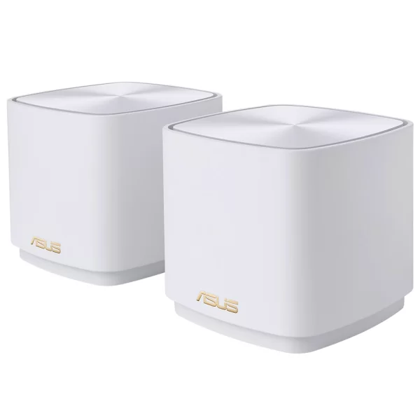 Asus ZenWiFi XD4 Plus Wi-Fi-6 Beyaz Mesh Sistemi 2lü Set