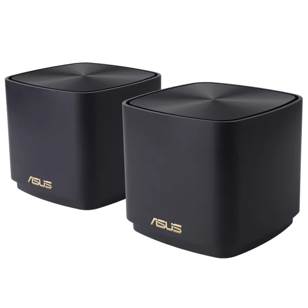 Asus ZenWiFi XD4 Plus Wi-Fi-6 Siyah Mesh Sistemi 2lü Set