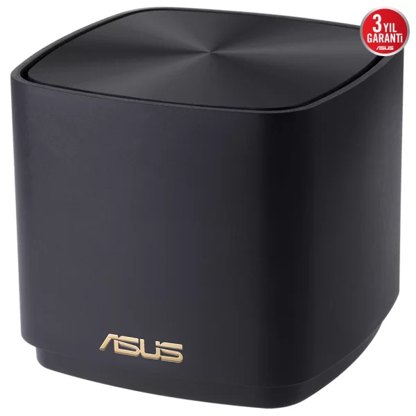 Asus ZenWiFi XD4 Plus Wi-Fi-6 Siyah Mesh Sistemi 3lü Set