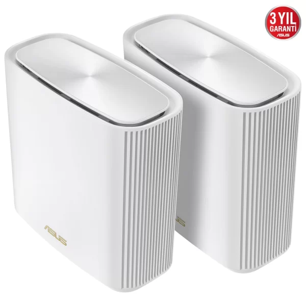 Asus ZenWiFi XT8 AX6600 Wi-Fi-6 Beyaz Mesh Sistemi 2li Set