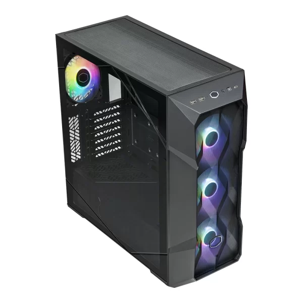 Cooler Master MasterBox TD500 V2 Siyah ARGB USB 3.2 Tempered Glass ATX Mid Tower Kasa