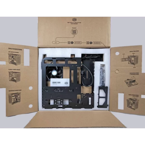 Cooler Master Qube 500 Flatpack Macaron Edition Modüler Kasa