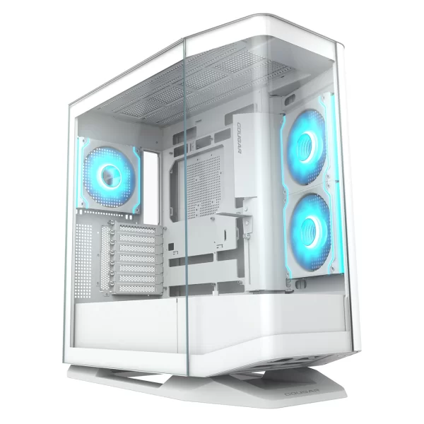 Cougar FV270 Beyaz Temperli Cam  E-ATX Mid Tower Gaming Kasa (CGR-58M6W-RGB)
