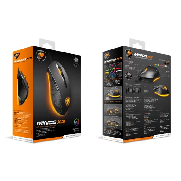 Cougar Minos X3 3200 DPI Gaming Mouse