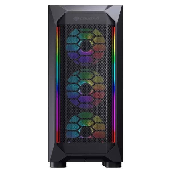 Cougar MX410 MESH-G-RGB 650W 80+ ATX Mid-Tower Gaming Kasa (CGR-5VM6B-MESH-G-RGB)