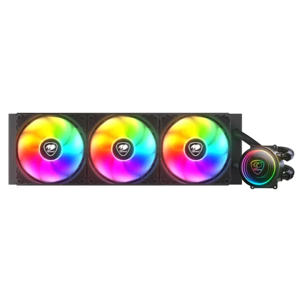 Cougar Poseidon Elite 360 ARGB 360mm Intel-AMD Uyumlu Siyah Sıvı Soğutucu (CGR-PSDELRGB-B-360)