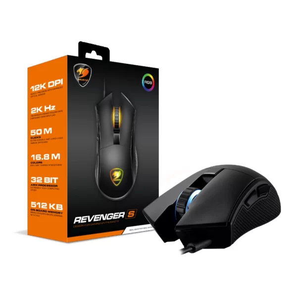 Cougar Revenger S RGB 2000HZ Gaming Mouse