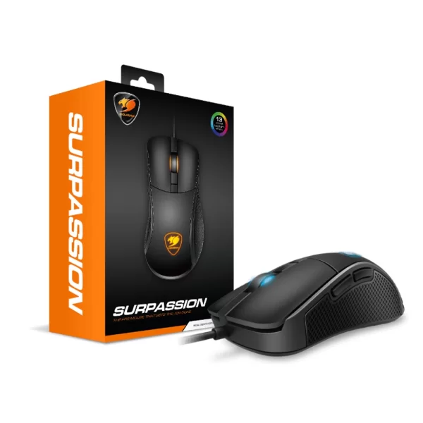 Cougar Surpassion LCD 7200 DPI Siyah Gaming Mouse