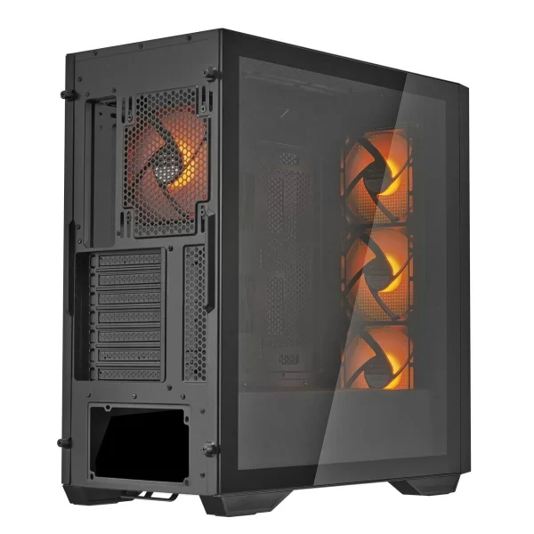 Cougar Uniface RGB Siyah 750W 80+ E-ATX Mid Tower Gaming Kasa (CGR-5C78B-RGB)