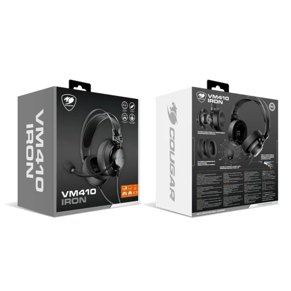 Cougar VM410 Iron Hafif 3.5MM Gaming Kulaklık
